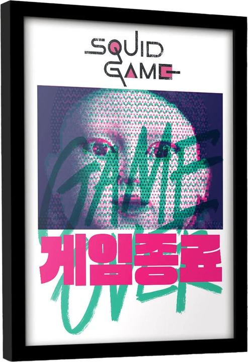 Squid Game Poster Incorniciato (40 x 30 cm)