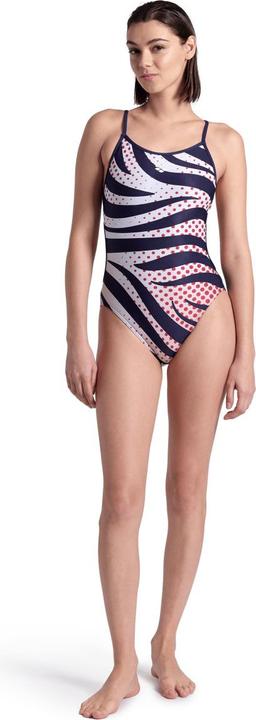 Image du produit Arena W Multi Stripes Swimsuit Lace Back (40)