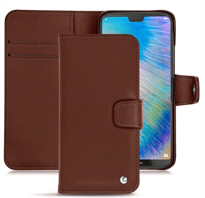Produktbild Noreve Lederschutzhülle Wallet (Huawei P20 Lite)