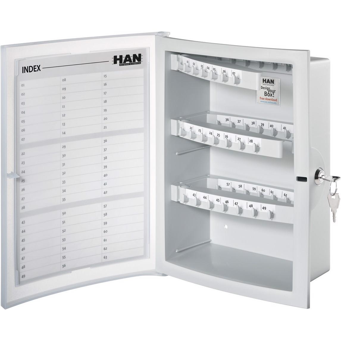 Thumbnail - Han, Schlüsseltresor + Schlüsselschrank, Index