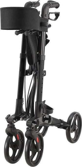 Immagine prodotto Juskys Rollator Vital con sedile e borsa per la spesa