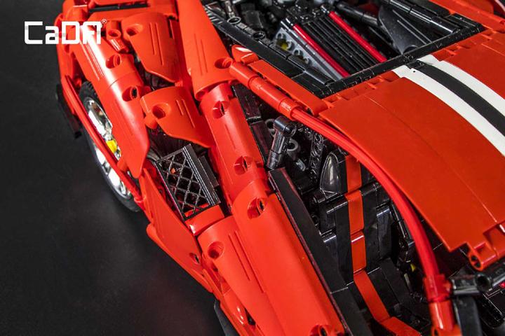 Actual product image Cada MASTER Red Super Car 1:8 incl Power System