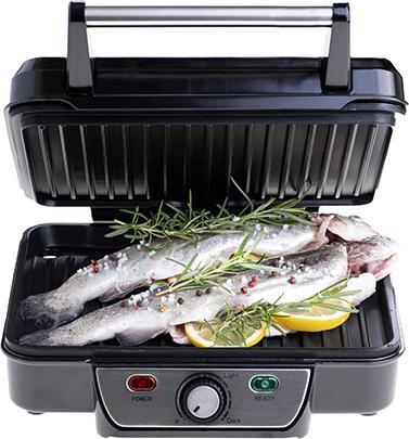 Produktbild Mesko MS 3050 Grill, Contact, Power 1800 W, Black/Stainless steel