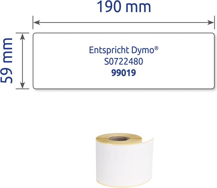 Actual product image Avery Roll labels