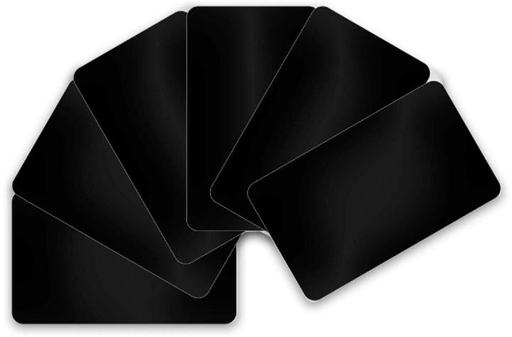 Actual product image Evolis Card blanks 86 x 54 x 0.5 mm matt black