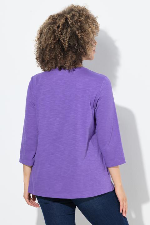Produktbild Ulla Popken Shirt, Schuhe, Classic, Rundhalsausschnitt, 3/4-Arm (46, 48)