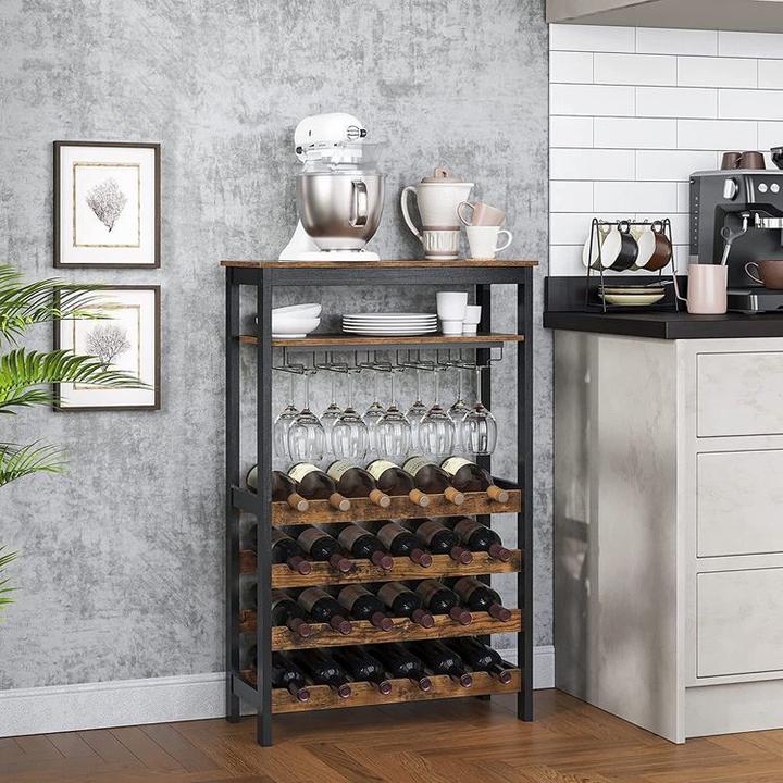 Produktbild Songmics Havanna (66 x 30 x 100 cm, 24 Fl.)