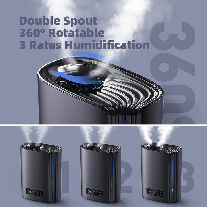 Image du produit Conopu Humidificateur d'air 6L (30 m²)