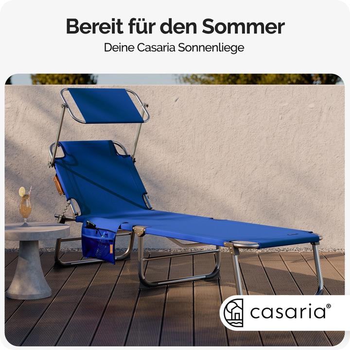 Produktbild Casaria Sonnenliege (190 cm)