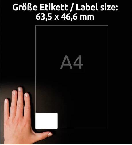 Produktbild Avery Glänzende Etiketten