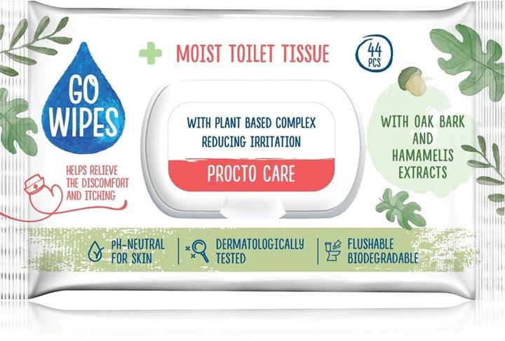 Actual product image Gowipes Procto Care (1 x 44 pcs.)