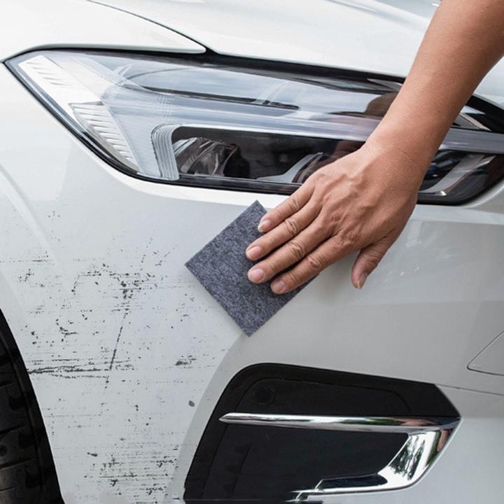 Actual product image König Design Pack of 2 Car Scratch Repair Nano Sparkle Cloth for Car Scratch Removal