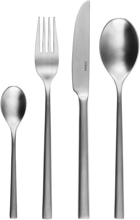Sola Besteck-Set Living, matt, 72-tlg (72 pcs, Set de couverts)