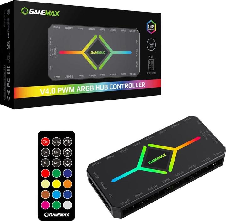 Produktbild GameMax 120mm RL300 - 3er Pack Gehäuselüfter