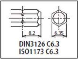 Produktbild Koken 1/4" Impact Bithalter 14142-D6.3 (1/4")