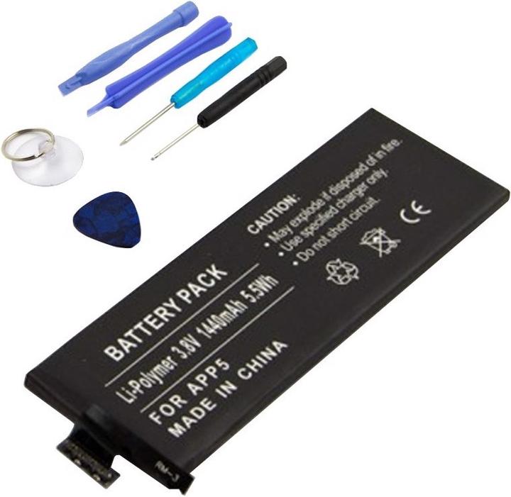 Produktbild AccuCell Akku Apple iPhone 5 Akku 616-0611, 616-0613, A1429