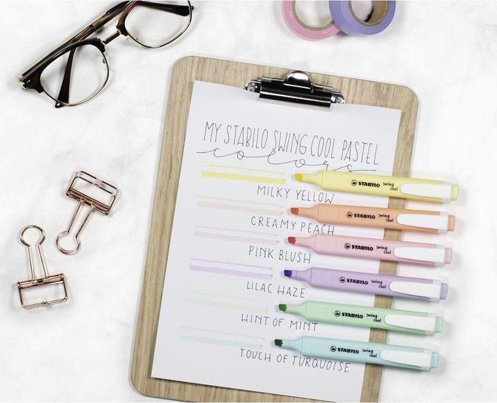 Produktbild STABILO swing cool Pastel Textmarker