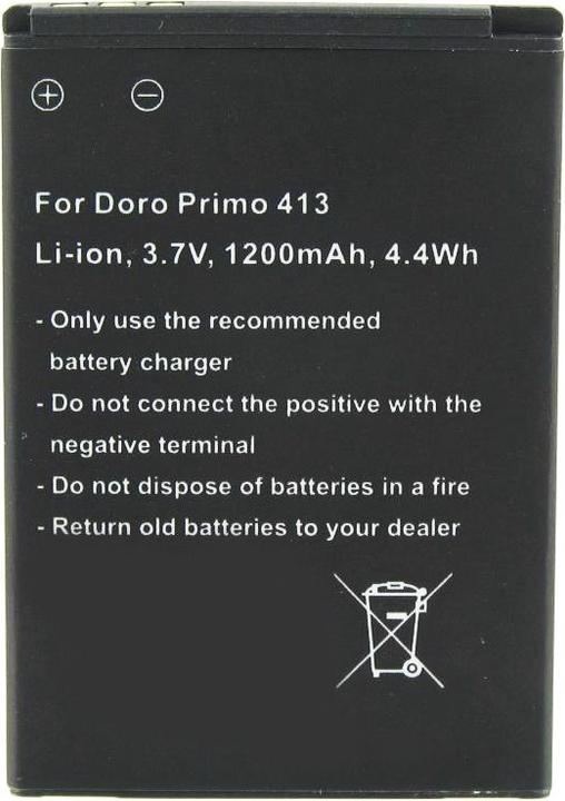 Image du produit AccuCell Batterie Doro Primo 413 Batterie RCB413