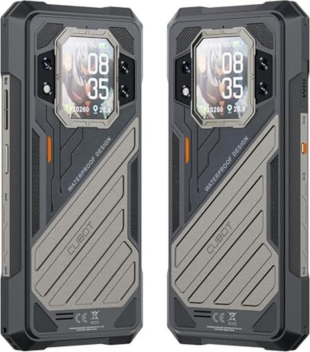 Actual product image Cubot 5G Smartphone with 144Hz FHD+ Display, 100MP Camera, 10200mAh Battery, Android 14 (256 GB, Black, 6.72")