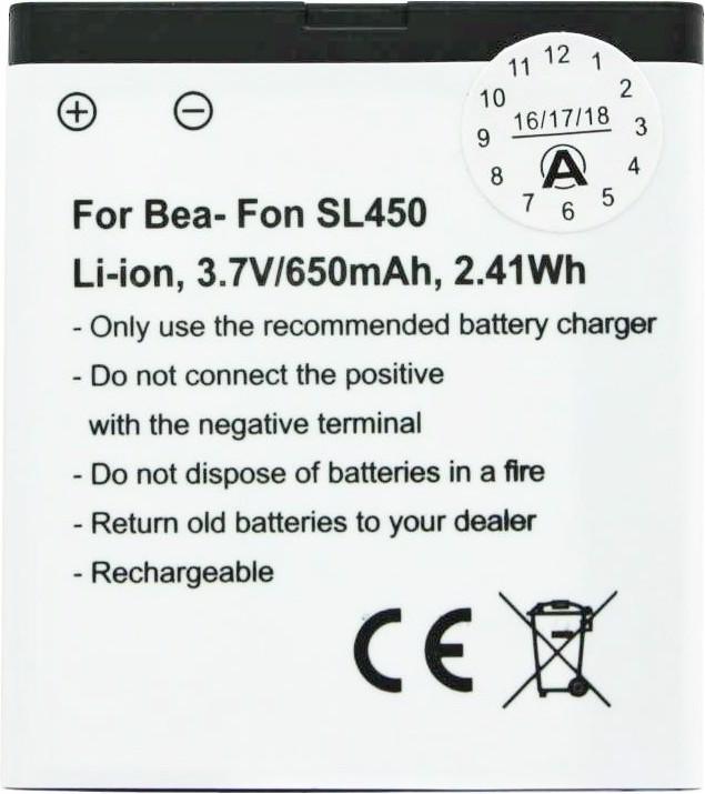 Actual product image AccuCell Akku BeaFon SL560