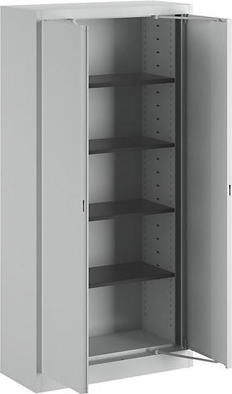 Produktbild Mauser Stahlschrank mit Einschwenktüren (95 x 42 x 195 cm)