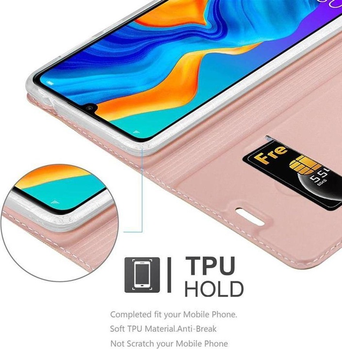 Produktbild Cadorabo Book Classy Style Cover (Huawei P30 Lite)