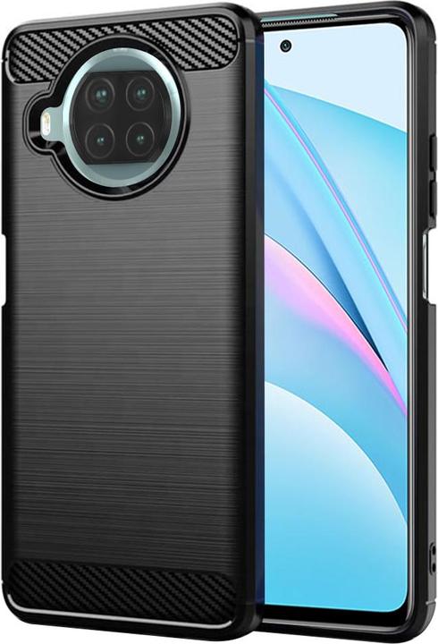 Produktbild Techsuit - Carbon Silicone - Xiaomi Mi 10T Lite 5G - Black (Xiaomi Mi 10T Lite 5G)