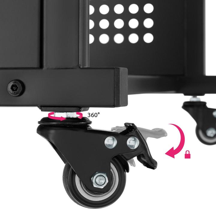 Actual product image tectake Fife (80 x 65.50 x 130.50 cm)