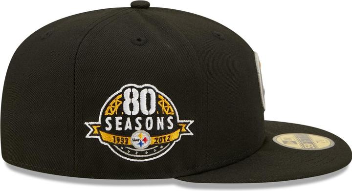 Produktbild New Era 59Fifty Cap - Pittsburgh Steelers 80 Seasons - 7 3/4 (7 3/4)