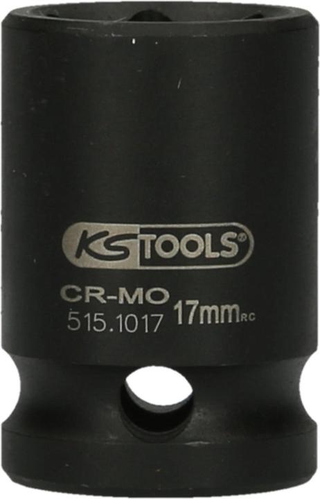 Actual product image KS Tools 1/2" power socket short (17 mm)