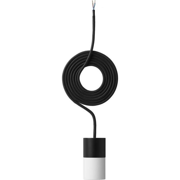 Nielsen Light, Pendelleuchte, FATNINGSSAET P8 SORT/HVID E27