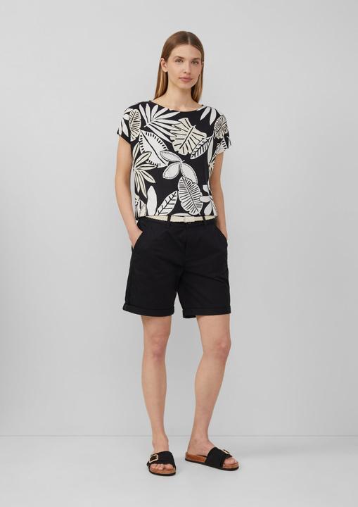 Produktbild S.Oliver T-Shirt Elastisches T-Shirt aus Viskosestretch im Relaxed Fit (44)