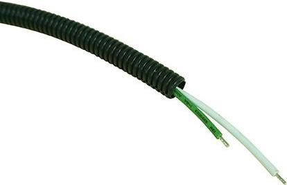 Immagine prodotto RS PRO PP Leerrohr geschlitzt, Schwarz, Ø 10mm x 1 (Tubo cavi, 47 cm)