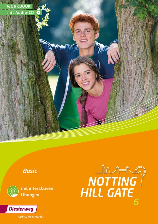 Produktbild Notting Hill Gate 6th Workbook Basic with audio CD and interactive exercises (Englisch, Torben Schmidt, Christoph Edelhoff, 2023)