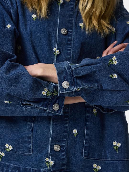 Immagine prodotto Pieces Pcflora Ls Denim Emb Shirt Noos (M)