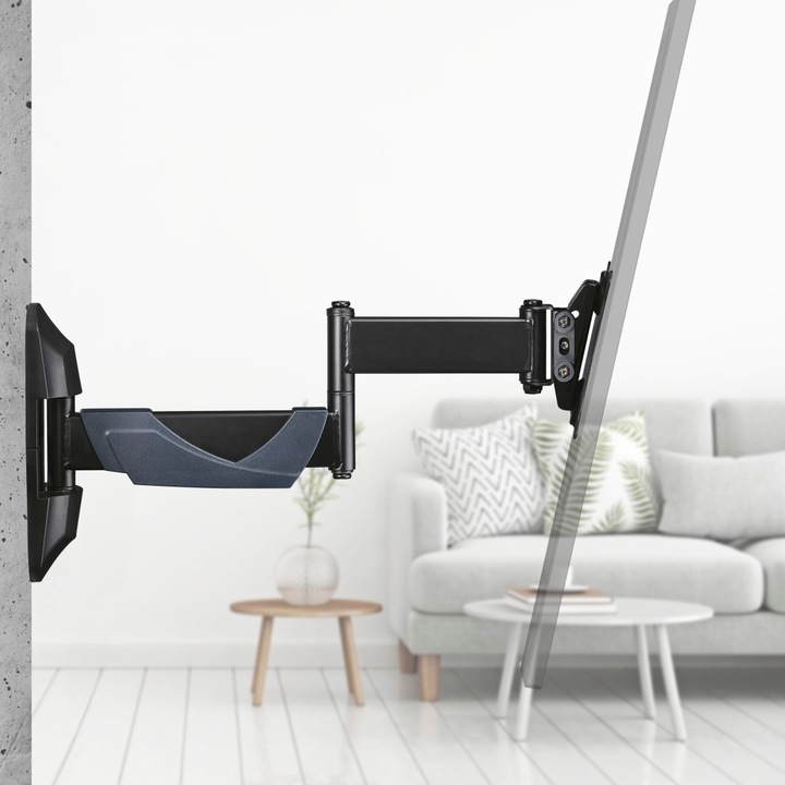 Produktbild Hama TV-Wandhalterung, schwenkbar, neigbar, ausziehbar, 66 cm (26") bis 25 kg (Wand, 25.98", 25 kg)