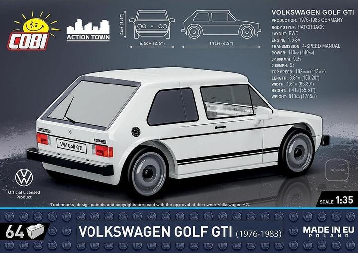 Produktbild Cobi Volkswagen Golf GTI (1976-1983)