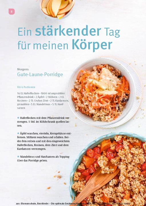 Produktbild Brustkrebs - Die optimale Ernährung für mich (Deutsch, Birgit Blumenschein, 2023)
