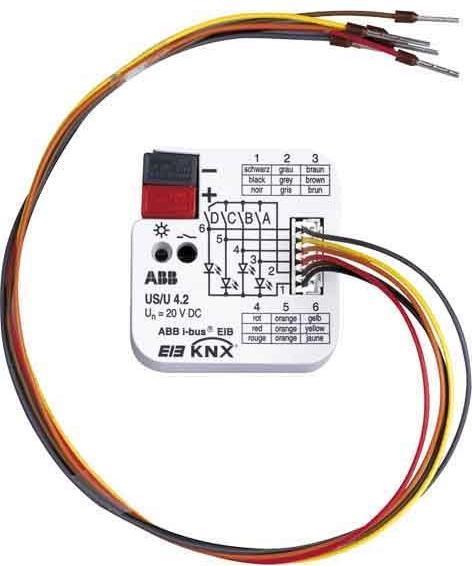 Produktbild ABB Stotz & Kontakt US/U4.2 Universal-Schnittstelle, 4fach, UP US/U4.2