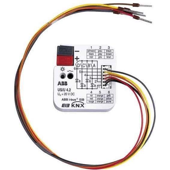 ABB Stotz & Kontakt US/U4.2 Universal-Schnittstelle, 4fach, UP US/U4.2, USV Zubehör