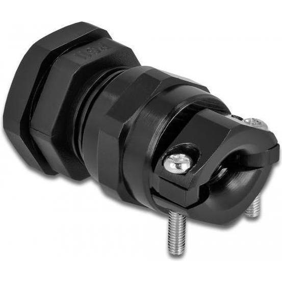 Delock, Collegamento per cavi, Pressacavo PG11 con scarico della trazione e protezione dalla flessione nero