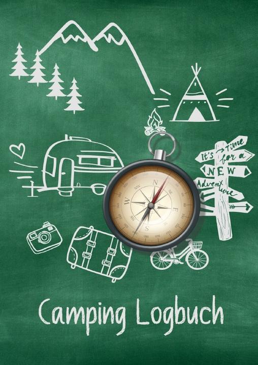Produktbild Camping Logbuch: Wohnwagen Reisetagebuch - Camper Wohnmobil Reise Logbuch (Deutsch, Z. Wolle, 2020)