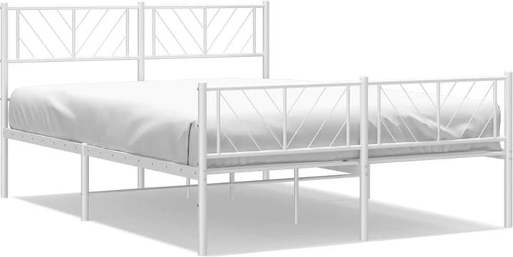 Produktbild vidaXL Metall Bettgestell (160 x 200 cm)