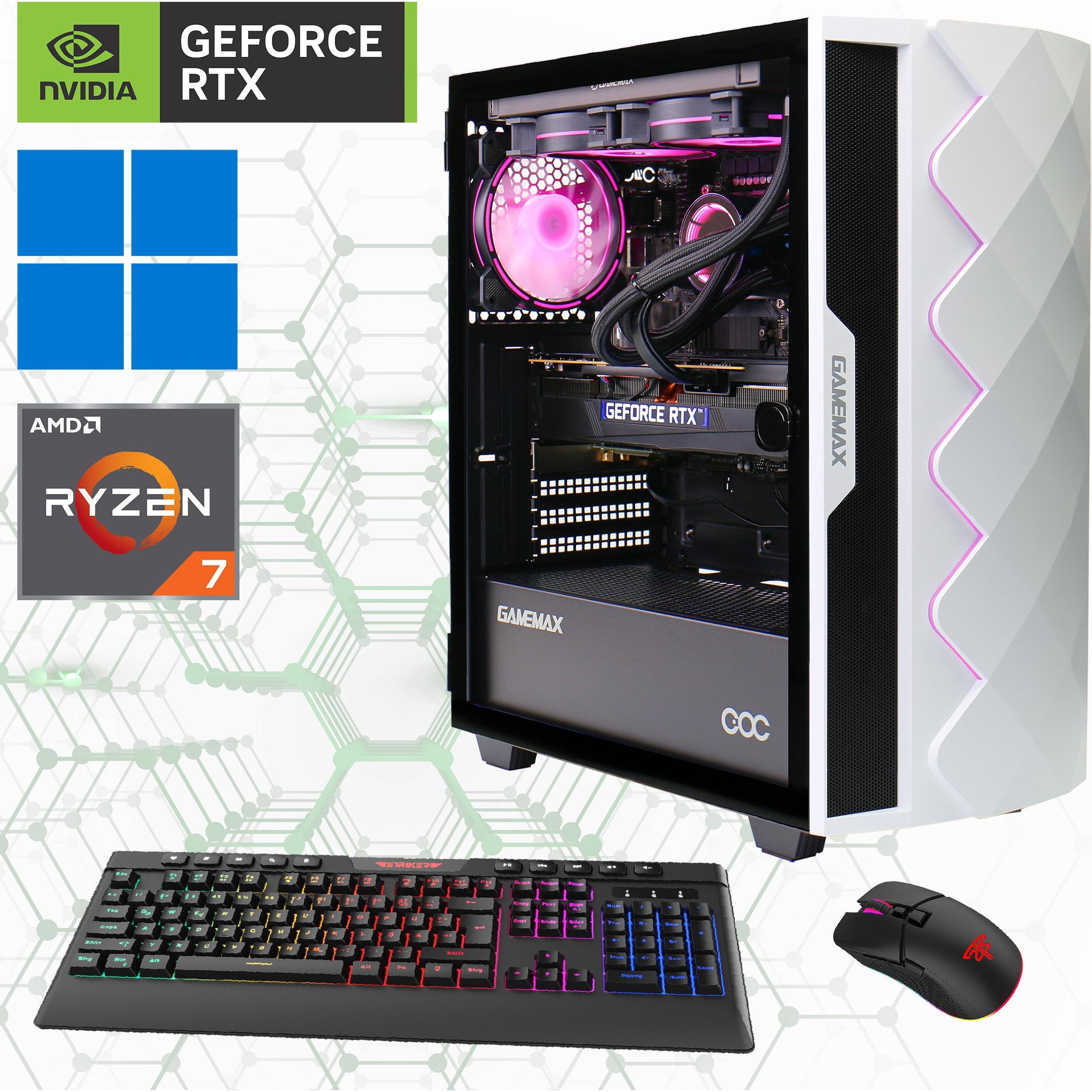 Hyrican Gamemax Diamond WT 7238 R7-7700X 32GB/2TB SSD RTX4070 Super Win 11 (AMD Ryzen 7 7700X, 32 GB, 2000 GB, GeForce R...
