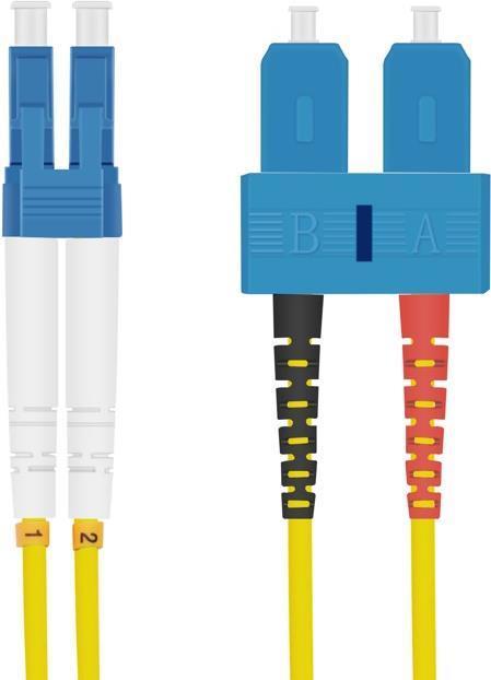 Produktbild Helos Herweck LWL Patchkabel (CAT7, 1 m)