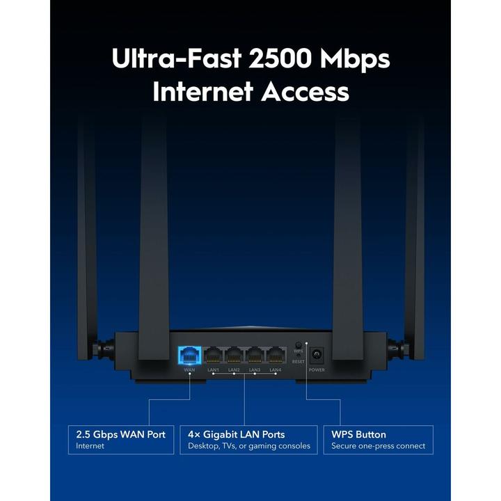 Actual product image Cudy WR3600H