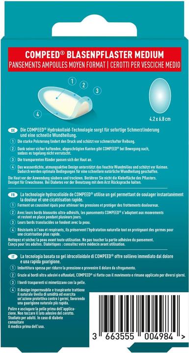 Actual product image Compeed Blister Plaster (10 x)