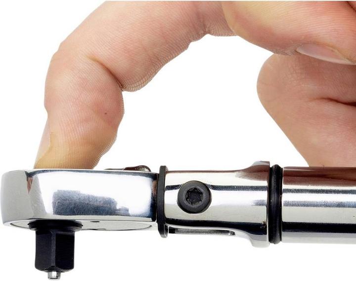 Actual product image Bahco Electronic angle/torque spanner with memory function/USB and fixed ratchet head (1/4", 1.50 Nm, 30 Nm)