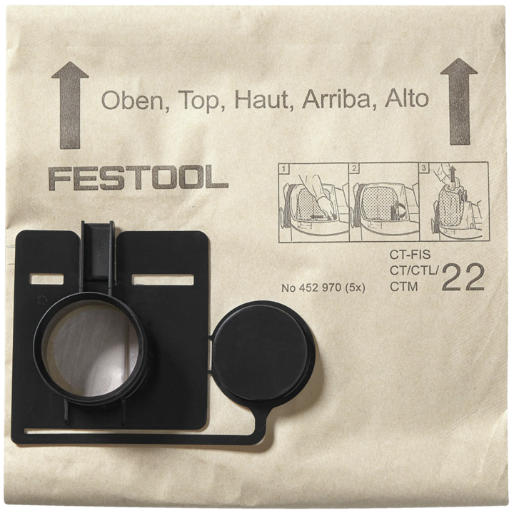Festool Filter bag FIS-CT 22/5
