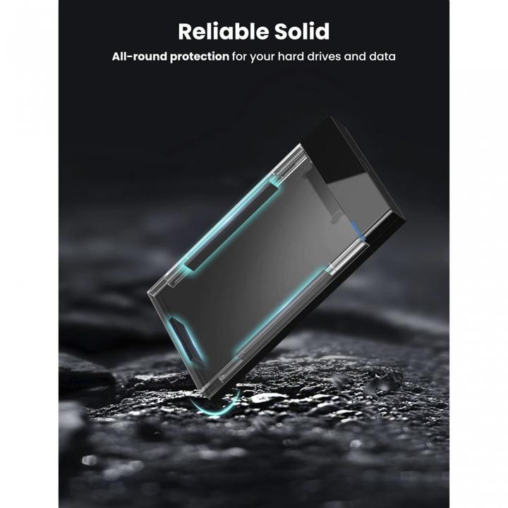 Productafbeelding Ugreen USB-C 3.1 naar 2,5" SATA harde schijf behuizing (6Gbps) (2.5")